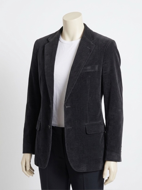 Stafford Other - Stafford Men's Classic Fit Sport Coat Jacket, 44L Black Cotton Corduroy EUC